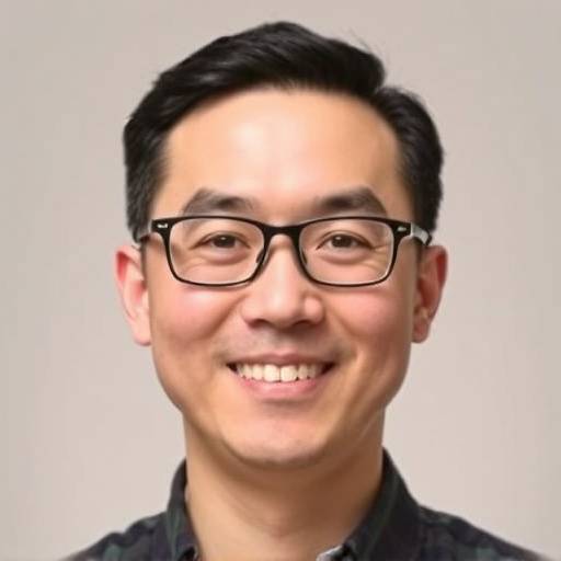 Headshot of David Lee, CTO of SoundVerse, wearing glasses and smiling slightly.